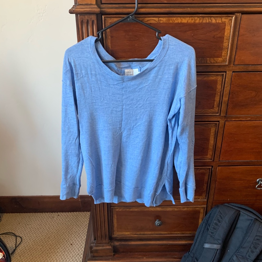Blue sweater